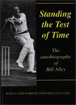 portada Standing the Test of Time: The Autobiography of Bill Alley (in English)