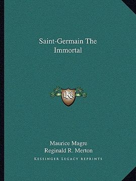portada saint-germain the immortal (en Inglés)