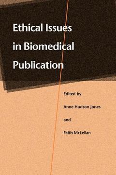 portada ethical issues in biomedical publication (en Inglés)