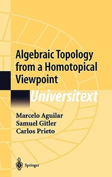 portada algebraic topology from a homotopical viewpoint (en Inglés)