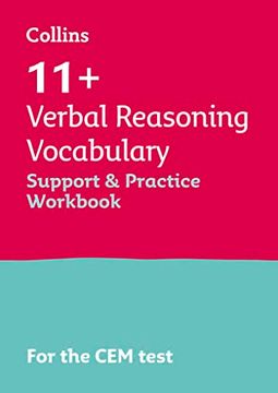 portada Collins 11+ - 11+ Verbal Reasoning Vocabulary Support and Practice Workbook: For the Cem 2021 Tests (en Inglés)