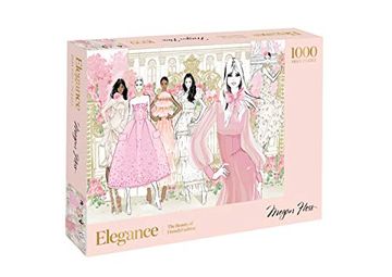 portada Elegance, the Beauty of French Fashion 1000 Piece Puzzle (in English)