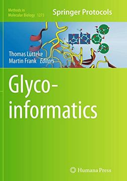 portada Glycoinformatics (Methods in Molecular Biology, 1273)