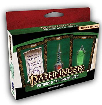 portada Pathfinder Potions and Talismans Deck (P2) 