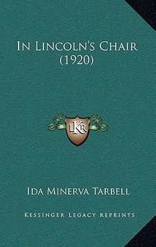portada in lincoln's chair (1920) (in English)
