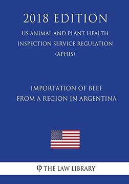 portada Importation of Beef From a Region in Argentina (en Inglés)