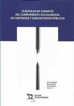 portada Clausulas de Garantia del Cumplimiento Sociolaboral en Contratas y Subcontratas Publicas