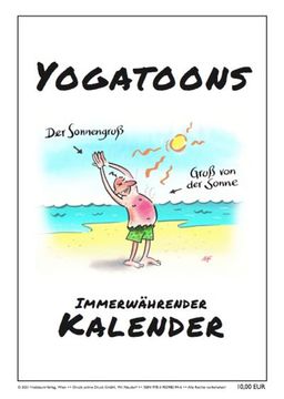 portada Yogatoons Kalender: Immerwährender Monatskalender (en Alemán)