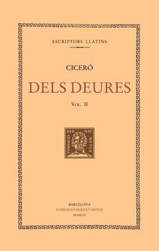 portada Dels Deures, Vol. Ii i Últim (Llibres Ii-Iii) (Bernat Metge)