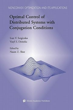 portada optimal control of distributed systems with conjugation conditions (en Inglés)