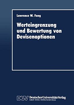 portada Werteingrenzung und Bewertung von Devisenoptionen (en Alemán)