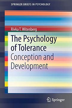 portada The Psychology of Tolerance: Conception and Development (Springerbriefs in Psychology) (en Inglés)