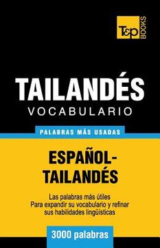portada Vocabulario Español-Tailandés - 3000 palabras más usadas