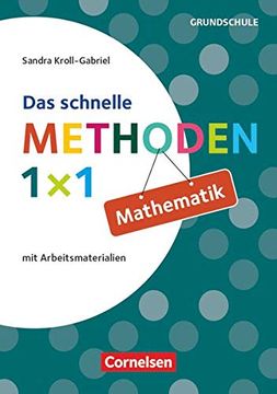 portada Fachmethoden Grundschule: Das Schnelle Methoden-1X1 Mathematik (en Alemán)