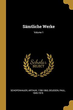 portada Sämtliche Werke; Volume 1 (in German)