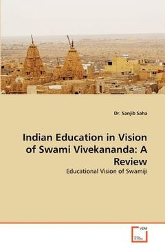 portada indian education in vision of swami vivekananda: a review (en Inglés)
