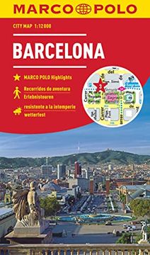portada Marco Polo Cityplan Barcelona 1: 12 000 (en Alemán)