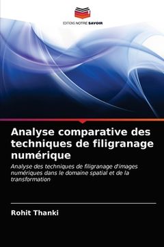 portada Analyse comparative des techniques de filigranage numérique (in French)