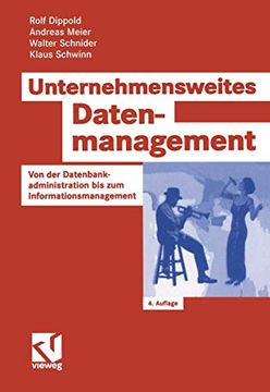 portada Unternehmensweites Datenmanagement: Von der Datenbankadministration bis zum Informationsmanagement (in German)