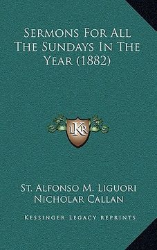 portada sermons for all the sundays in the year (1882) (in English)