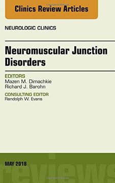 portada Neuromuscular Junction Disorders, an Issue of Neurologic Clinics, 1e (The Clinics: Radiology) (en Inglés)
