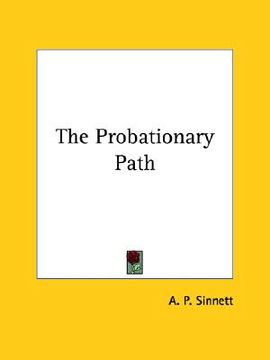 portada the probationary path (en Inglés)