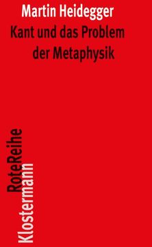 portada Kant und das Problem der Metaphysik (en Alemán)