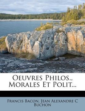 portada Oeuvres Philos., Morales Et Polit... (en Francés)