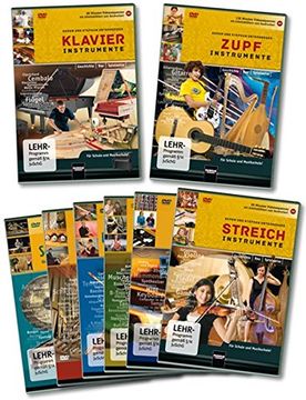 portada Instrumentenkunde im Musikunterricht: Komplettpaket mit 8 Dvds (en Alemán)