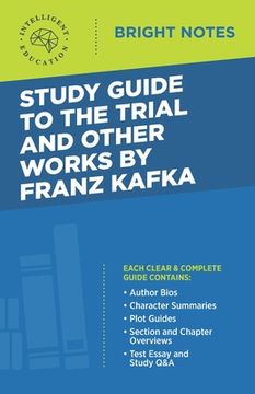 portada Study Guide to The Trial and Other Works by Franz Kafka (en Inglés)
