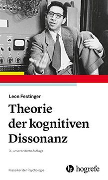 portada Theorie der Kognitiven Dissonanz (en Alemán)