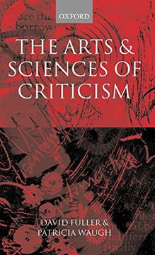portada The Arts and Sciences of Criticism (en Inglés)