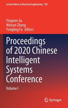 portada Proceedings of 2020 Chinese Intelligent Systems Conference: Volume I (en Inglés)