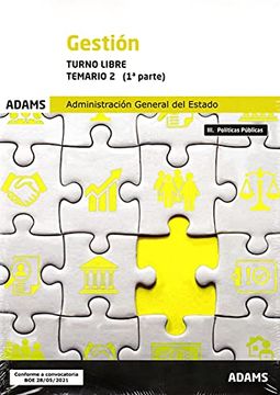portada Gestión (Turno Libre) - Temario 2 (1ª y 2ª Parte) (in Spanish)