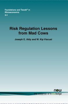 portada Risk Regulation Lessons from Mad Cows (en Inglés)