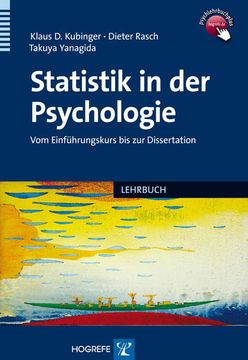 portada Statistik in der Psychologie: Vom Einführungskurs bis zur Dissertation (in German)