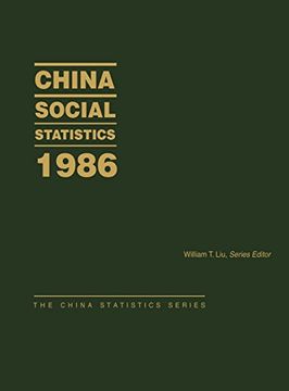 portada China Social Statistics 1986 (en Inglés)