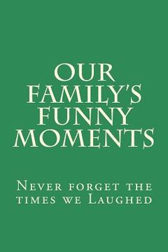 portada Our Family's Funny Moments (in English)