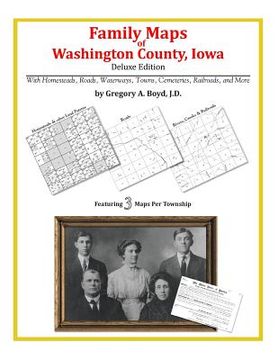 portada Family Maps of Washington County, Iowa (en Inglés)