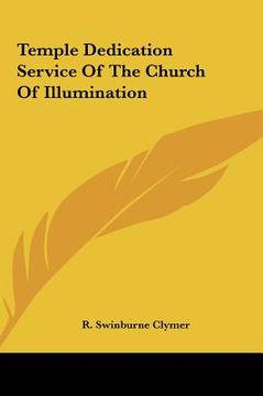 portada temple dedication service of the church of illumination