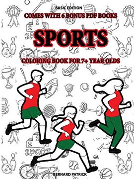 portada Coloring Book for 7+ Year Olds (Sports) (in English)
