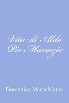 portada Vita di Aldo Pio Manuzio (Italian Edition)