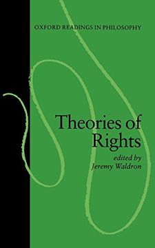 portada Theories of Rights (Oxford Readings in Philosophy) (in English)