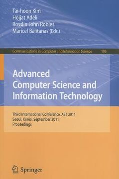 portada advanced computer science and information technology (en Inglés)