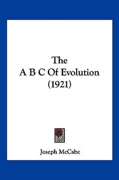 portada the a b c of evolution (1921) (in English)