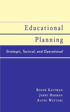 portada Educational Planning: Strategic, Tactical, and Operational 