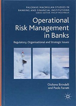 portada Operational Risk Management in Banks: Regulatory, Organizational and Strategic Issues (Palgrave Macmillan Studies in Banking and Financial Institutions) (in English)