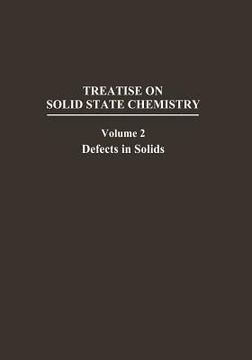 portada Defects in Solids (en Inglés)