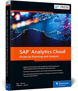 portada Sap Analytics Cloud: Financial Planning and Analysis (en Inglés)