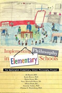 portada Implementing Philosophy in Elementary Schools: The Washington Elementary School Philosophy Project (en Inglés)